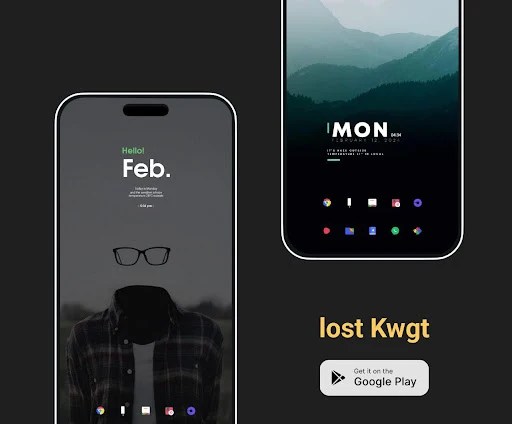 lost KWGT MOD screenshot 2