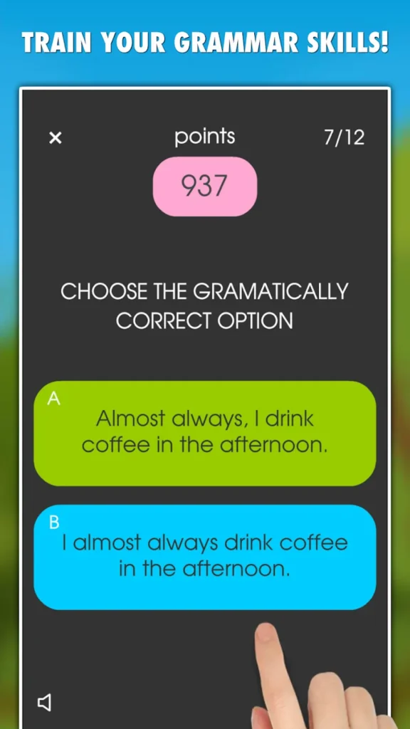 My English Grammar Test PRO screenshot 2