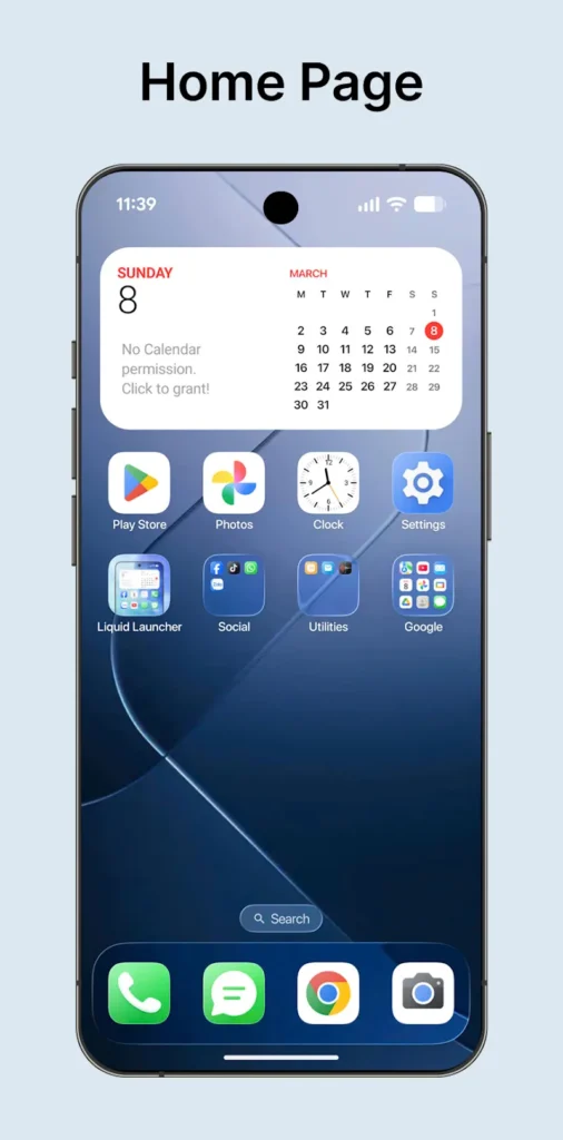Liquid Launcher OS 26 MOD screenshot 2