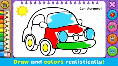 Coloring & Learn screenshot 2