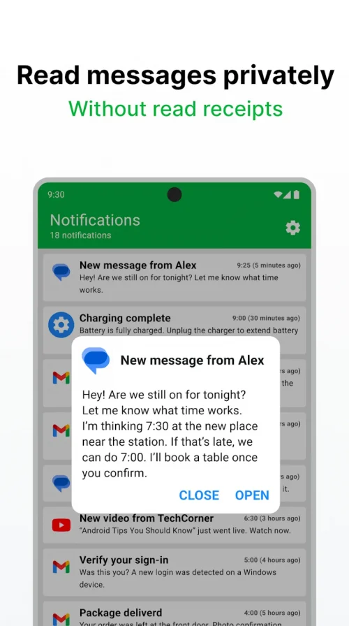 Notification History (Norg) screenshot 2