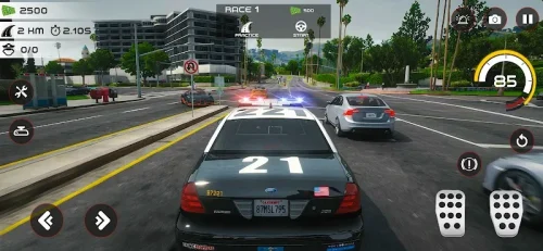 Highway Police Chase Car Games screenshot 2