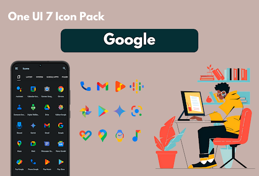 OneUI 8 Icon Pack MOD screenshot 2