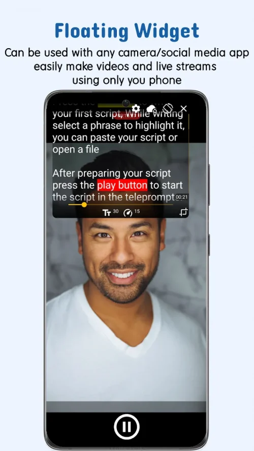 Nano Teleprompter screenshot 2