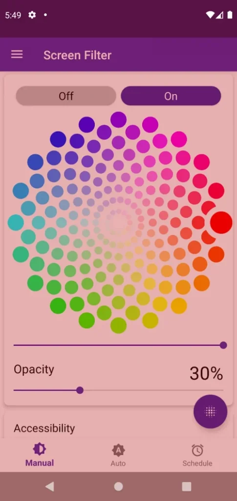 Screen Color Filter screenshot 2