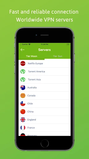Kiwi VPN Proxy screenshot 2