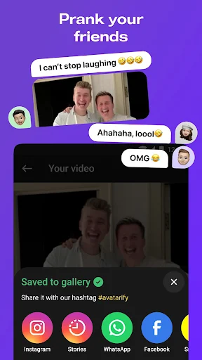Avatarify: AI Face Animato‪r‬ 2.0.12 APK + MOD [Pro Unlocked] screenshot 2