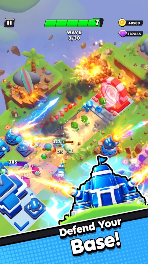 Pocket Forts Defense TD screenshot 2