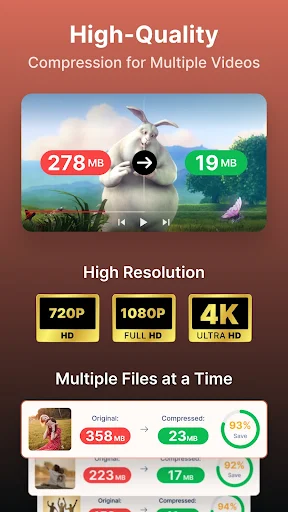 Compress Video Size Compressor MOD screenshot 2