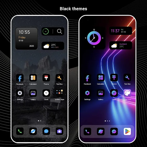 Deep OS Launcher MOD screenshot 2