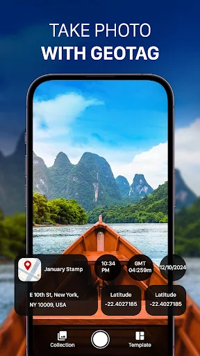 GPS Camera with Time Stamp MOD screenshot 2