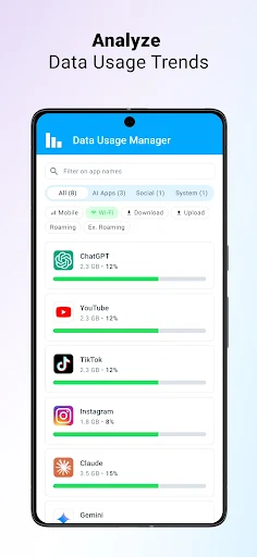 Data Usage Manager & Monitor MOD screenshot 2