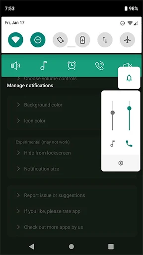 Quick Volume Control MOD screenshot 2