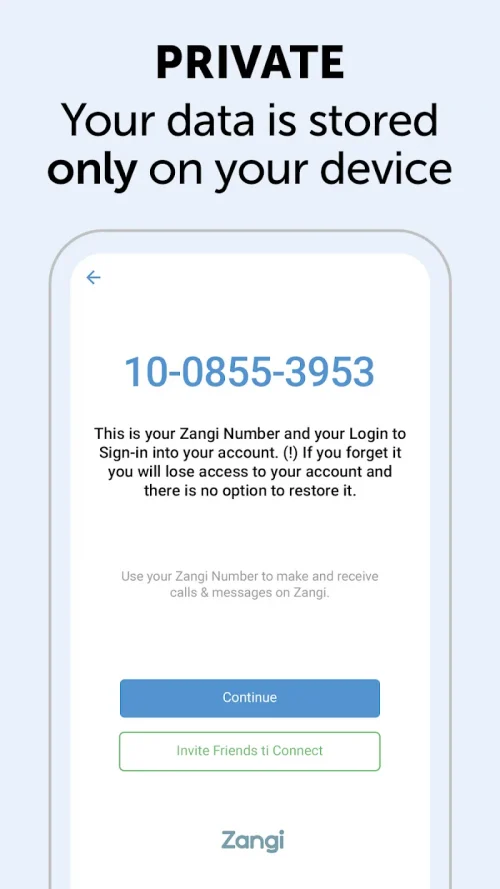 Zangi Private Messenger screenshot 2