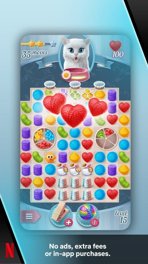 Knittens: Match 3 Puzzle screenshot 2