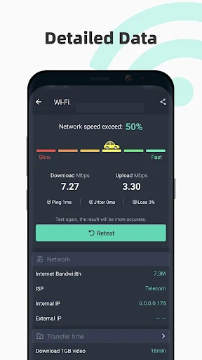 Speed Test Master MOD screenshot 2