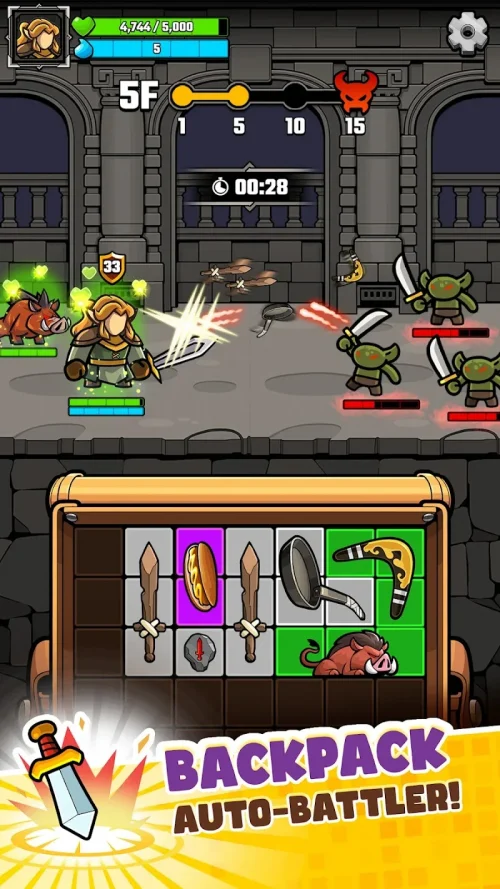 Pack & Clash: Backpack Battle screenshot 2