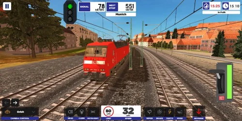 Euro Train Simulator 2: Game screenshot 2