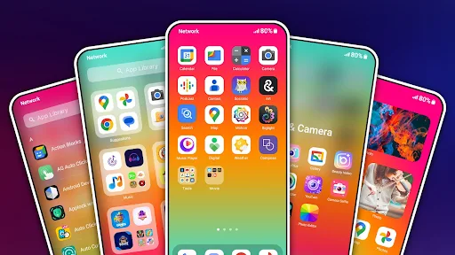 HiPhone Launcher MOD screenshot 2