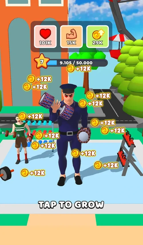Gym Idle Clicker: Fitness Hero screenshot 2