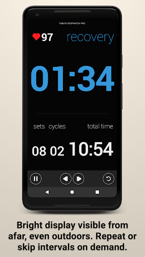 Tabata Timer and HIIT Timer MOD screenshot 2