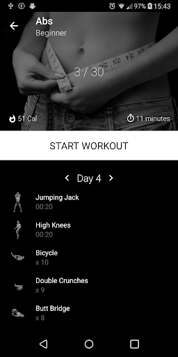 Six Pack Abs in 30 Days MOD screenshot 2