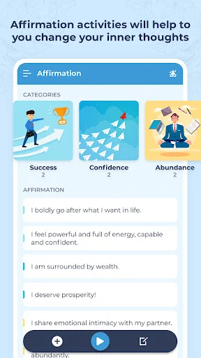 Affirmations – Self Motivation MOD screenshot 2