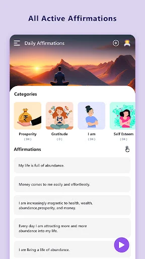Positivity: Daily Affirmations MOD screenshot 2