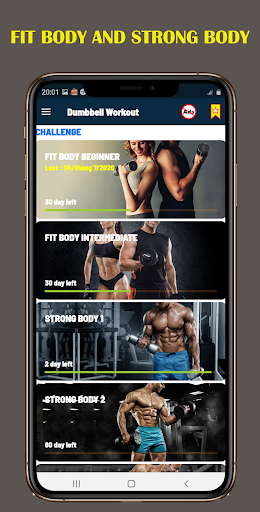 Dumbbell Workout MOD screenshot 2