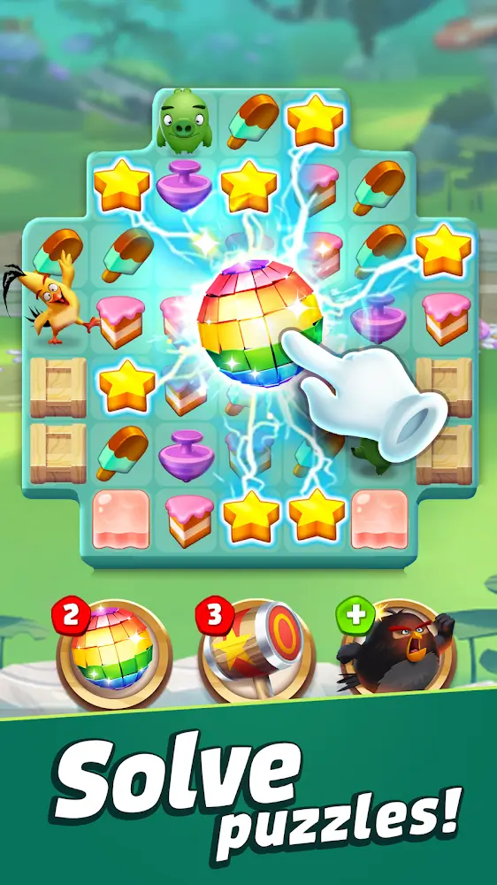 Angry Birds Match 3 screenshot 2