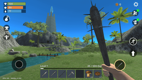 Uncharted Island: Survival RPG screenshot 2