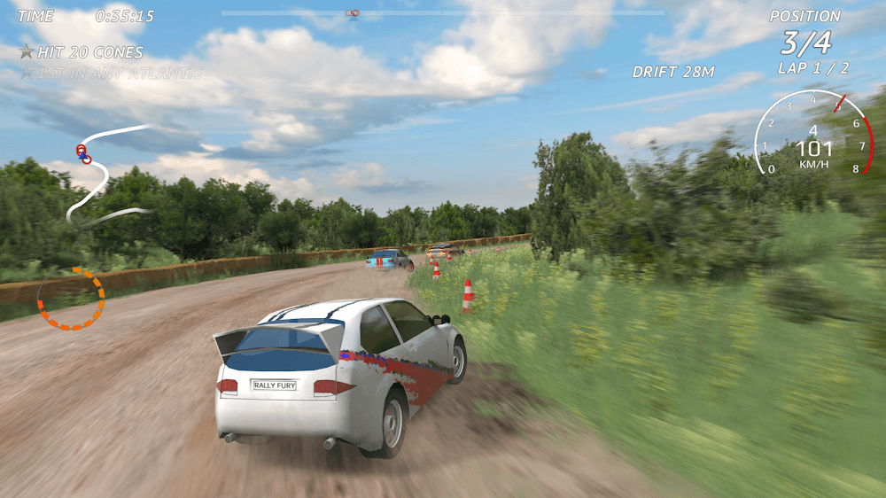Rally Fury screenshot 2