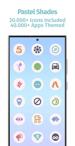 Pastel Light Icon Pack screenshot 2