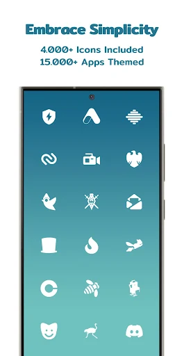 Simply Minimal White Icon Pack screenshot 2