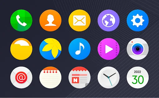 TouchWiz – Icon Pack (Round) screenshot 2