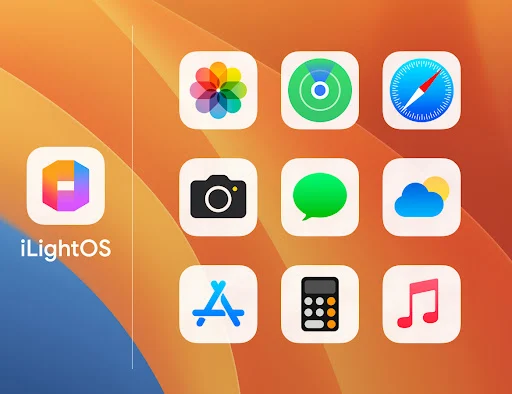 iLightOS 18 – Icon Pack screenshot 2