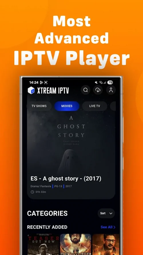 Xtream IPTV screenshot 2