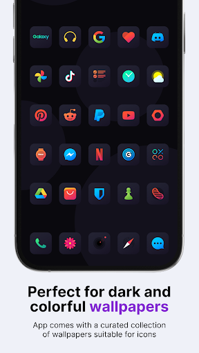 Nova Dark Icon Pack MOD screenshot 2