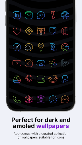 Vera Outline Icon Pack MOD screenshot 2