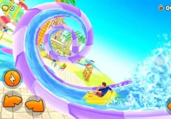 Uphill Rush Water Park Racing screenshot 2