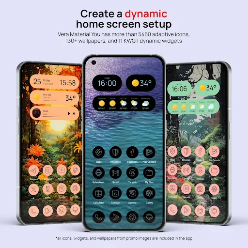 Vera Material You Icon Pack MOD screenshot 2