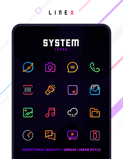 LineX Icon Pack screenshot 2