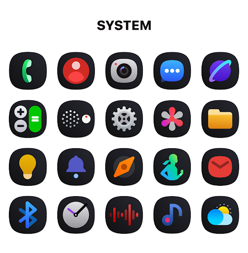 OneUI Dark IconPack screenshot 2