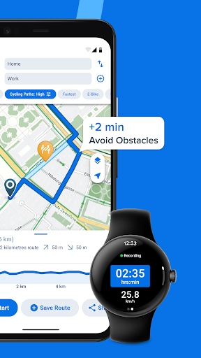 Bikemap screenshot 2