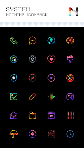 Neon : Dots Iconpack screenshot 2