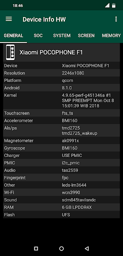 Device Info HW+ screenshot 2