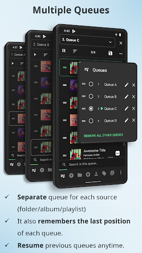 Musicolet Music Player screenshot 2