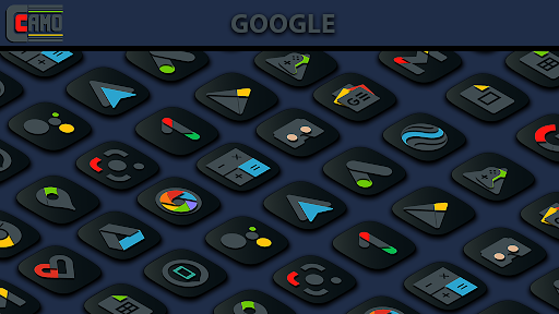 Camo Dark Icon Pack MOD screenshot 2