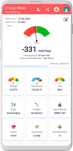 Charge Meter screenshot 2
