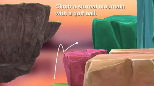 Golfing Over It with Alva Majo screenshot 2